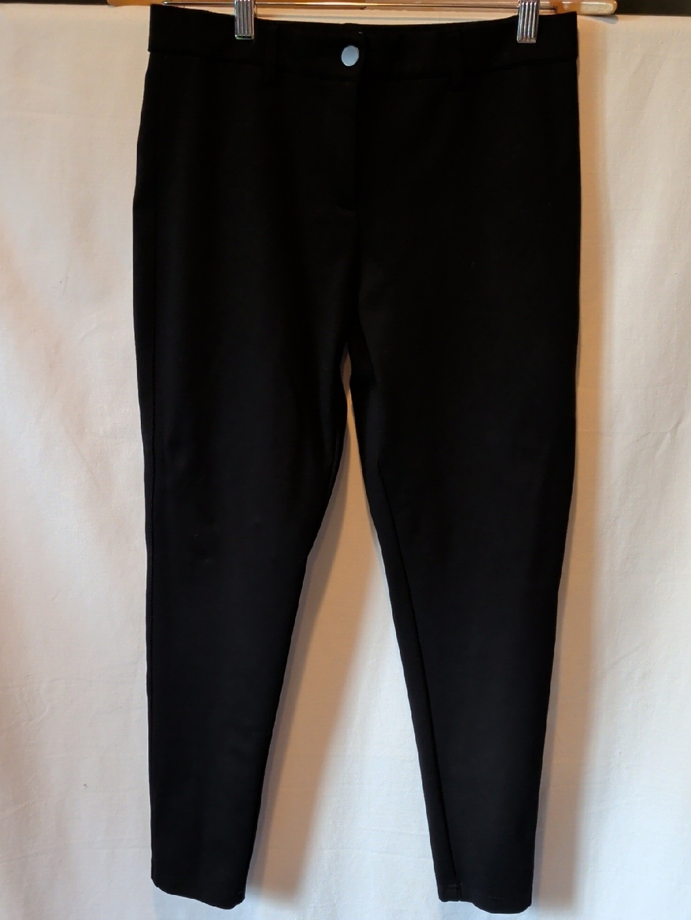 Mario Serrani Black Skinny Ankle Pants